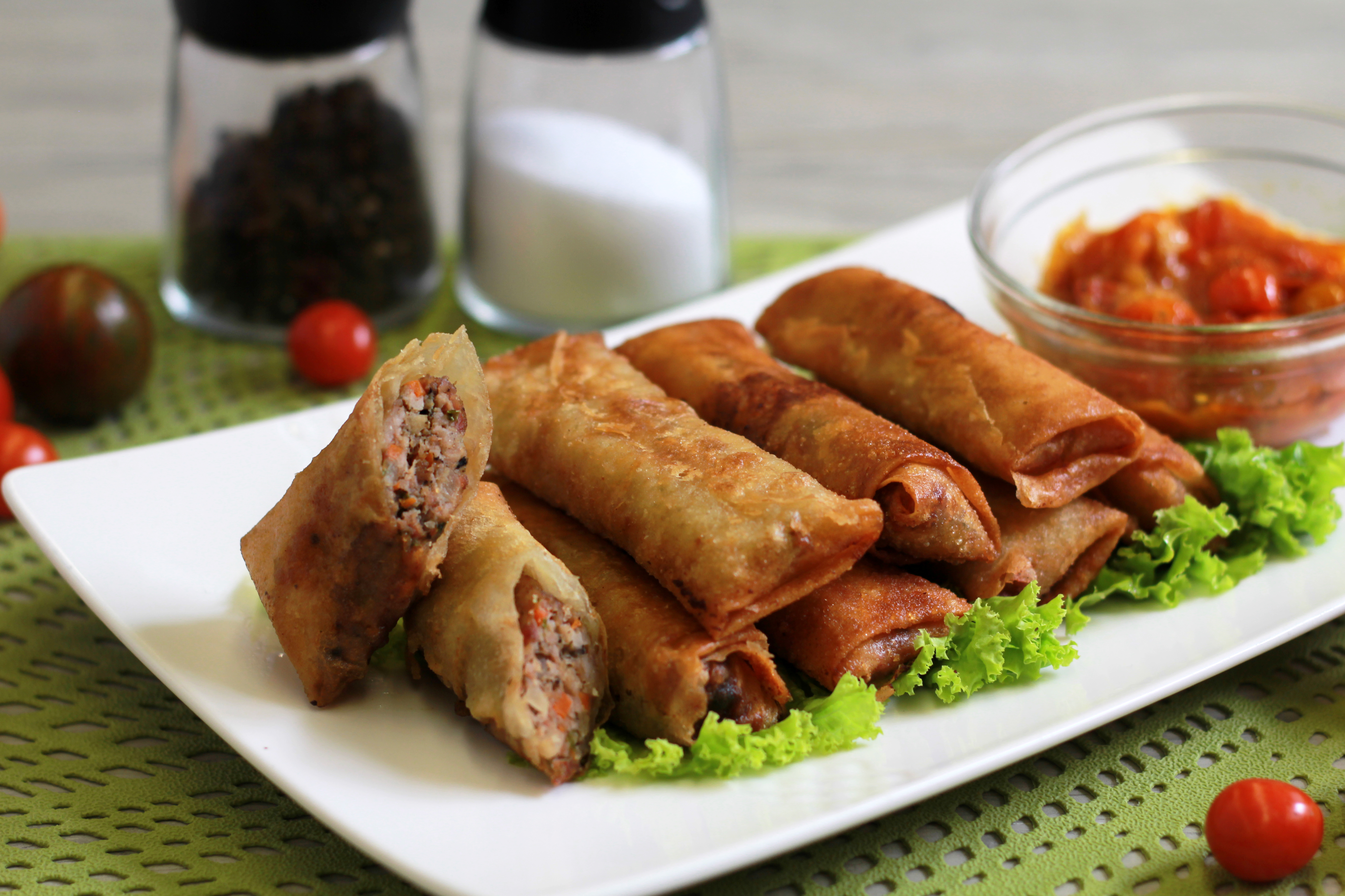 simple spring roll recipe terbaru